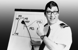 Nigel Cummerbund with Flipchart (1997)